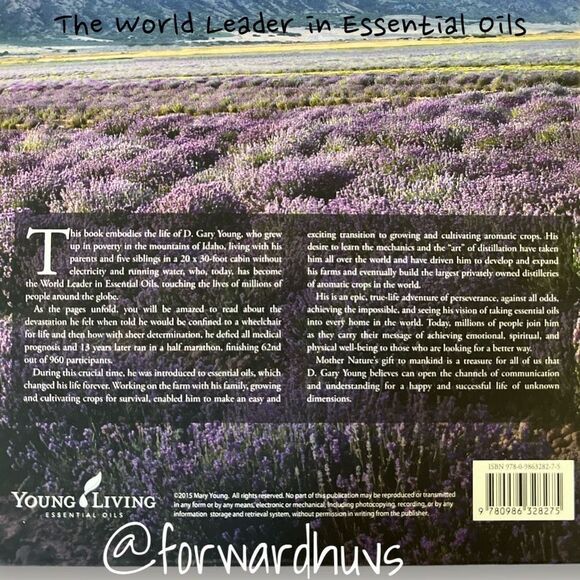 D. Gary Young World Leader In Essential Oils Hardcover Book - Picture 5 of 9